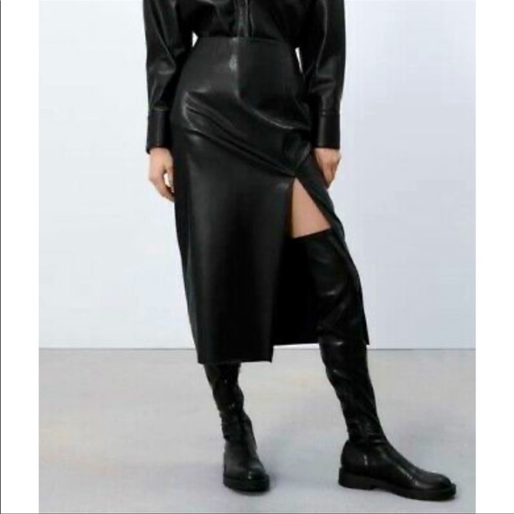 Zara Shoes Zara Flat Over The Knee Boots Poshmark